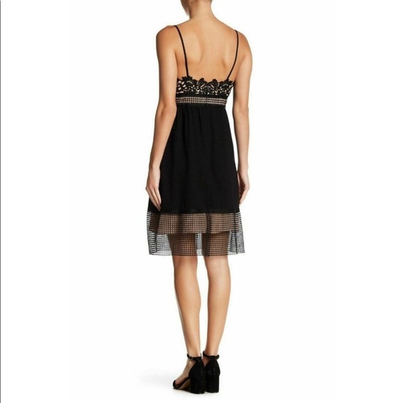 Theory Melaena Lace Overlay Black Elevate Crepe Silk Lining Cocktail Dress - Picture 7 of 7